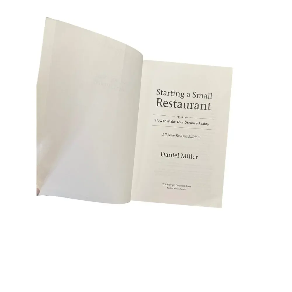 Starting a Small Restaurant - Revised Edition: How to Make Your Dream a Reality